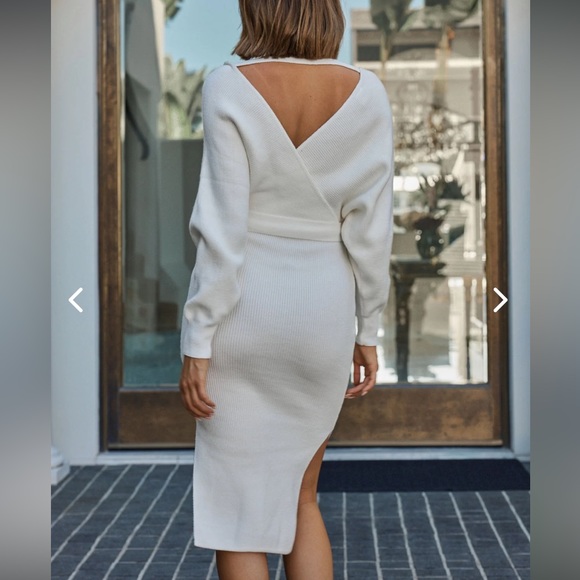 Fitted sweater dress - Picture 5 of 5